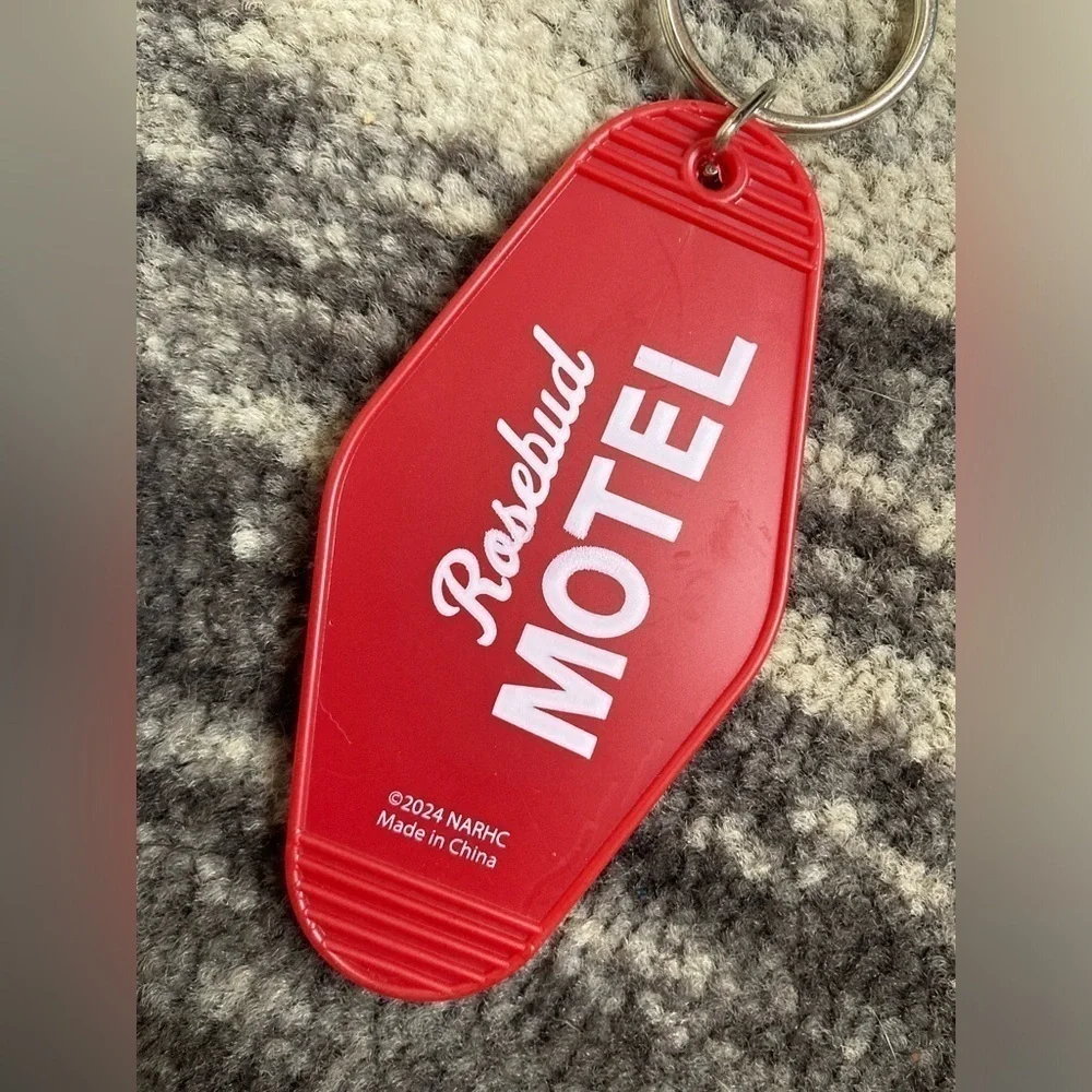Schitt’s Creek Rosebud Motel Keychain